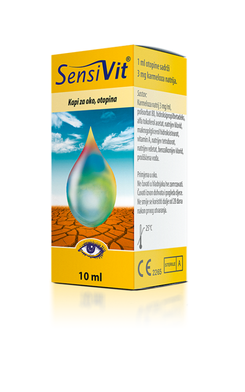 SensiVit® - Umjetne suze s dodatkom vitamina